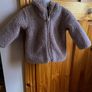 Borg baby hooded jacket Image 2