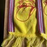 Rare Vintage 1982 Rolling Stones Slane Castle tour scarf Image 2