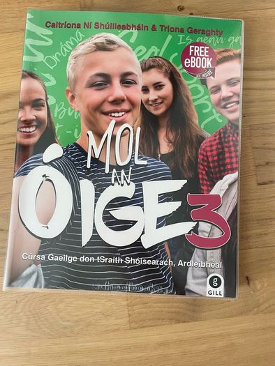 Mol an Oige 3 JC textbook and workbook
