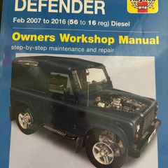 Land Rover Defender Manual 2007 to 2016