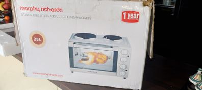 Morphy Richards 28l mini oven and dual hob