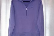 Ralph Lauren Golf Lavender Quarter Zip Sweatshirt/Pullover. Womens/Unisex Preppy Quarter Zip Size XL