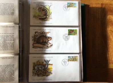 First Day Covers - Official Wild Life Collection.