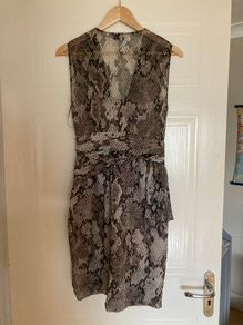 100% silk Moschino mini dress