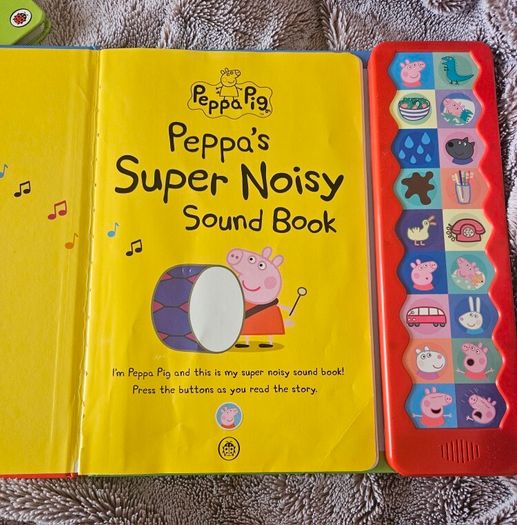 Peppa's Super Noisy Sound Book + My Grandpa Board Book