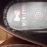 Mens brown leather shoes (Size 9) Image 4