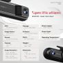 Miofive Dash Cam Front and Rear, 4K+2K Dual Dash Camera for Cars with 5G Wifi, GPS, 3840 UHD Recorder, Built-In 128G eMMC Storage, Night Vision, Motion Detection, G Sensor Powered by Super Capacitor Image 4