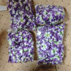 purple faux artificial flowers bundle wholesale