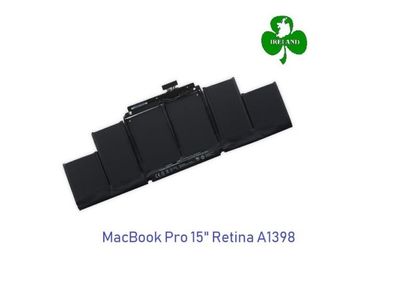 Laptop Battery for Apple MacBook Pro 15" Retina A1398 2012-2013 Battery A1417
