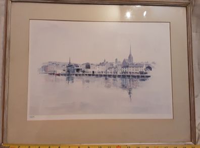 limited edition print of wexford Quay