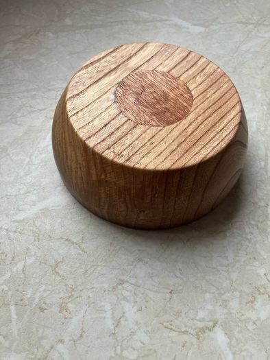 Turned wooden bowls