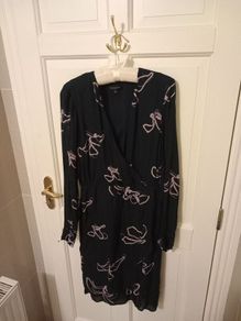 Navy size 8 Selected Femme  dress
