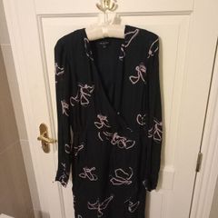 Navy size 8 Selected Femme  dress