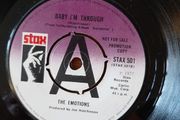 The Emotions baby I'm through 7" Promo Stax