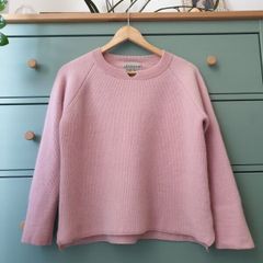 Cashmere Knitted Jumper Size Uk 14