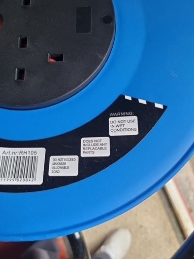 50m Cable Extension Reel