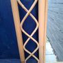 2 x Vintage Rattan/Bamboo Mirrors Image 6