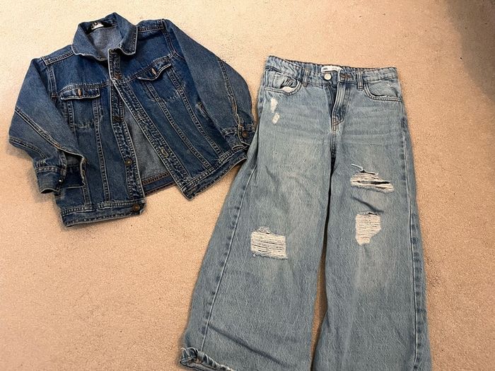 girl jean set