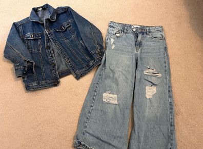 girl jean set