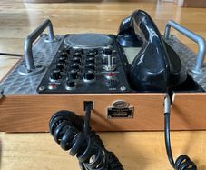 Vintage Spirit of St. Louis hands-free telephone from the S.O.S.L. collection,