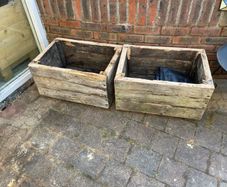 Oak outdoor Planter