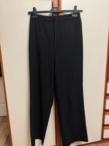Stripe Wide leg trousers, size UK10/38