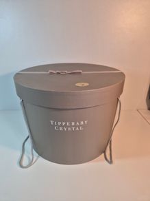Tipperary Crystals Pearl Vine Glasses Set x6 Hat Box