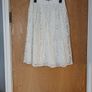 Monsoon Ivory  Skirt. S.10   B.N.W.T. Image 4