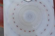 Stunning Sterling Silver Natural Shell Pendant Set.