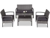 _Polyrattan Lounge Set, Balcony Seating