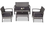 _Polyrattan Lounge Set, Balcony Seating