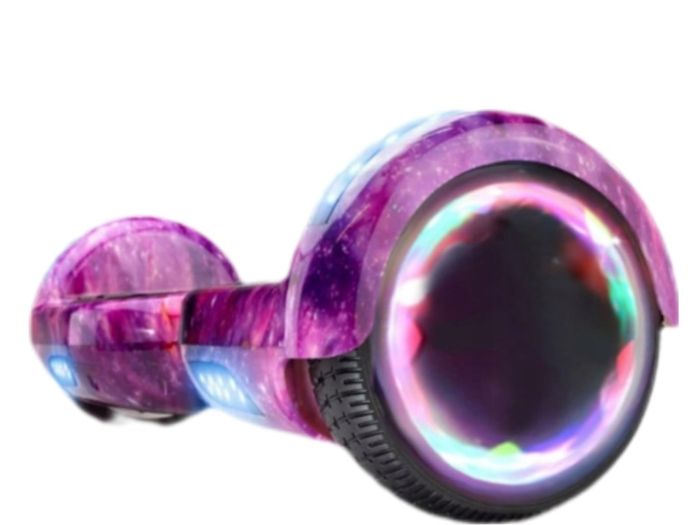 Purple Galaxy 6.5 inch  Hoverboard Bluetooth - FREE Bag