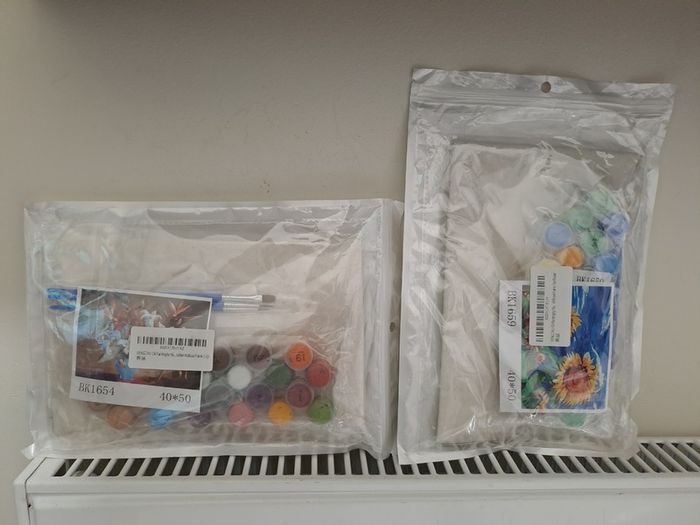 Paint by Numbers Kit Sunflowers
