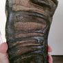 Large Viking Drinking horn with metal stand and leather belt holder Image 5
