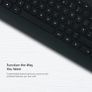 Microsoft Wireless Keyboard & Mouse, Desktop 900 Keyboard with USB for Windows or Mac Computers, Black Image 5