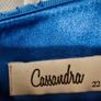 Cassandra Ladies dress with matching facinator Mother of the bride or Mother of the groom Image 5