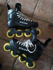 Full set of inline/roller hockey gear