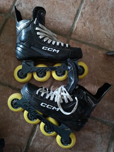Full set of inline/roller hockey gear