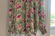 Fabienne Chapot floral blouse (French size 38)