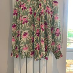 Fabienne Chapot floral blouse (French size 38)