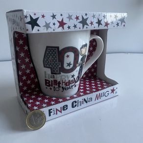 40 - Happy Birthday to You - Age Mug