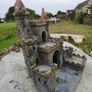 castle handcrafted model, great decoration Image 8