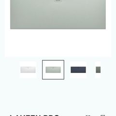 Light Grey Rectangular Shower Tray New