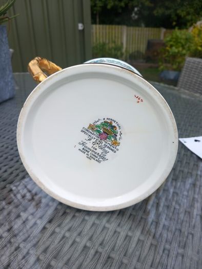 V large Hammersley bone china ER2 1952 loving cup
