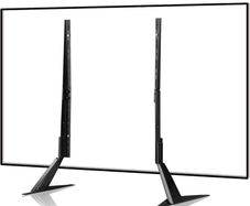 Universal TV Stand 65 inch, Metal TV Legs for 22-65 inch LCD/LED/OLED/Plasma Flat&Curved Screen