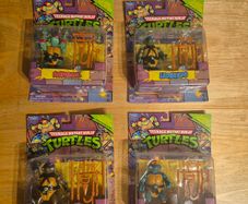 TMNT Ninja Turtles Classic Collection 2013 Complete Set of 4 Sealed Playmates