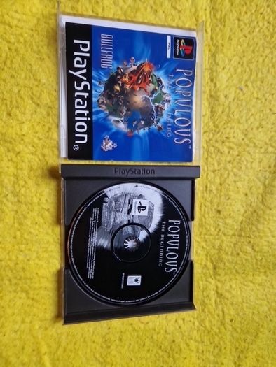 Populous The beginning PlayStation1 ps1 PlayStation2 ps2 games Original