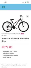 Mountain bike