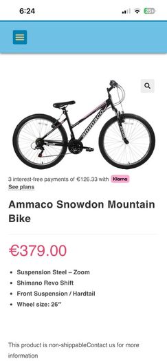 Mountain bike