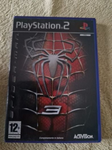 French Version Spider Man 3 PlayStation2 Ps2 Games Original